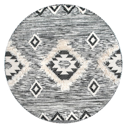 Nuloom Savannah Moroccan Nsa3319B Black Area Rug