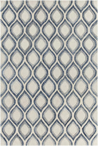 Chandra Clara Cla-7101 Ivory Geometric Area Rug