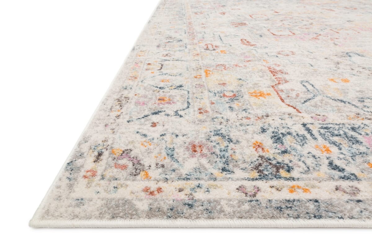 Loloi Clara Cla-04 Lt Grey / Multi Vintage / Distressed Area Rug