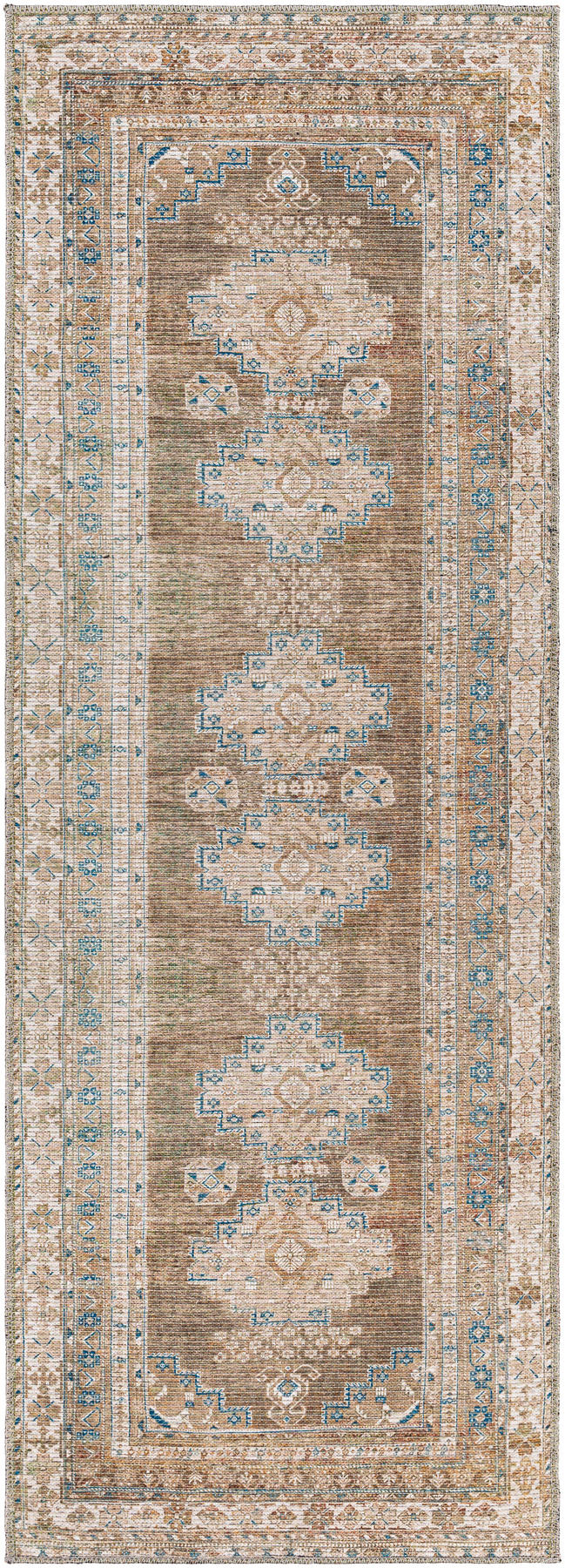 Surya Colin Cln-2303 Dusty Sage, Light Beige, Blue, Cream Area Rug