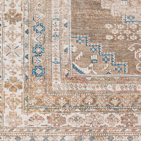 Surya Colin Cln-2303 Dusty Sage, Light Beige, Blue, Cream Rugs.