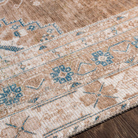 Surya Colin Cln-2303 Dusty Sage, Light Beige, Blue, Cream Area Rug