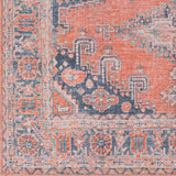 Surya Colin Cln-2306 Burnt Orange, Blue, Pale Blue, Tan Rugs.