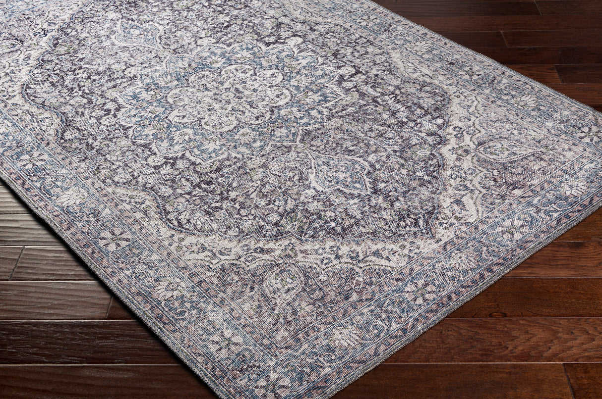 Surya Colin Cln-2308 Dark Blue, Dark Green, Black, Cream Rugs.