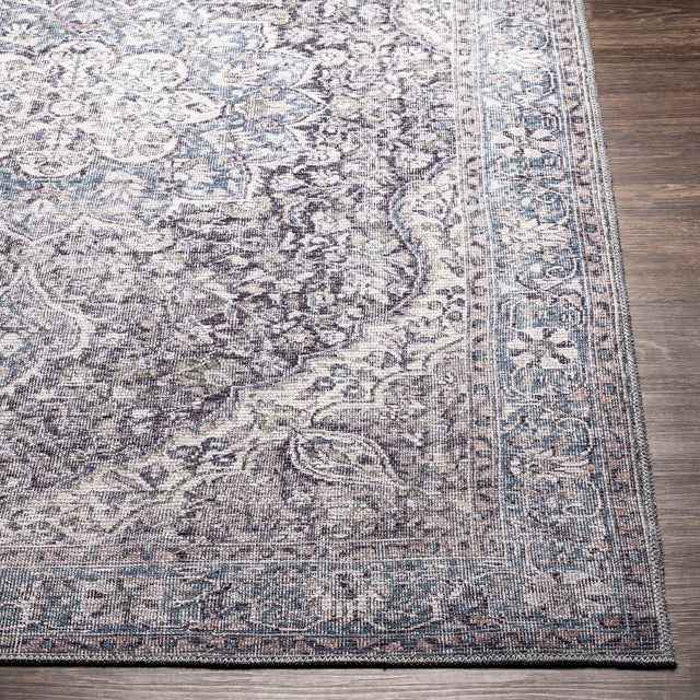 Surya Colin Cln-2308 Dark Blue, Dark Green, Black, Cream Rugs.