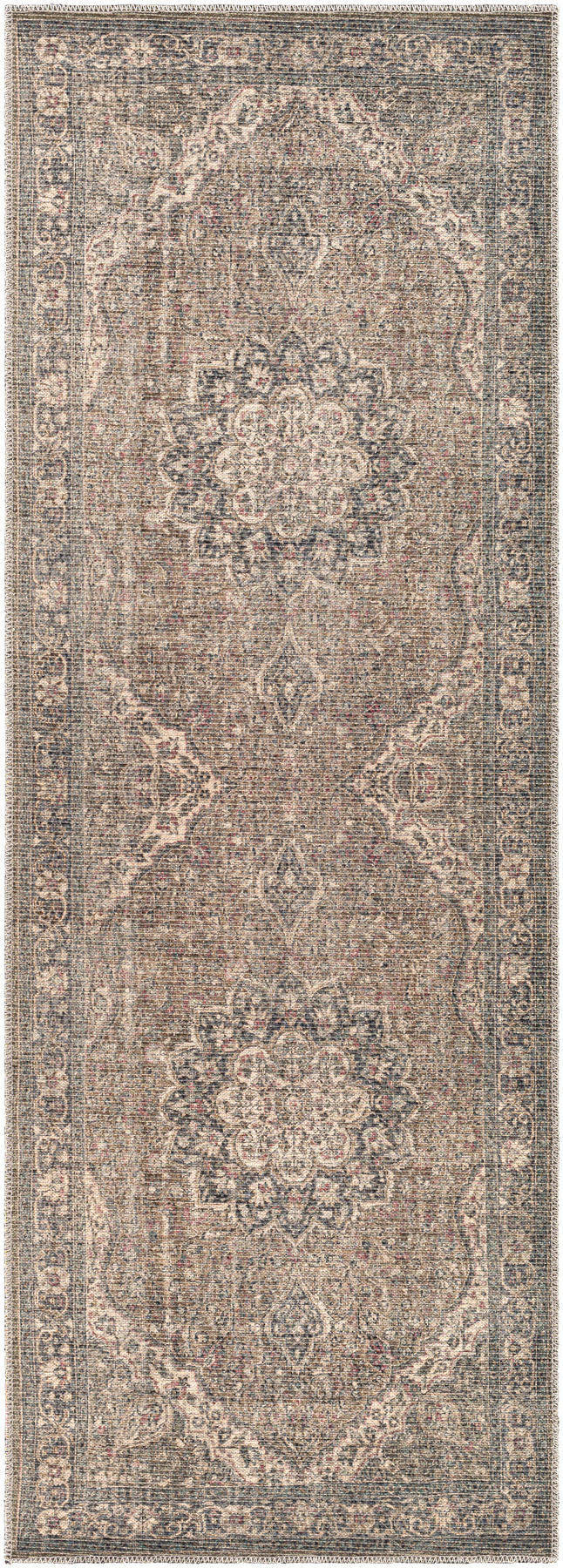 Surya Colin Cln-2309 Dusty Sage, Olive, Red, Black Area Rug