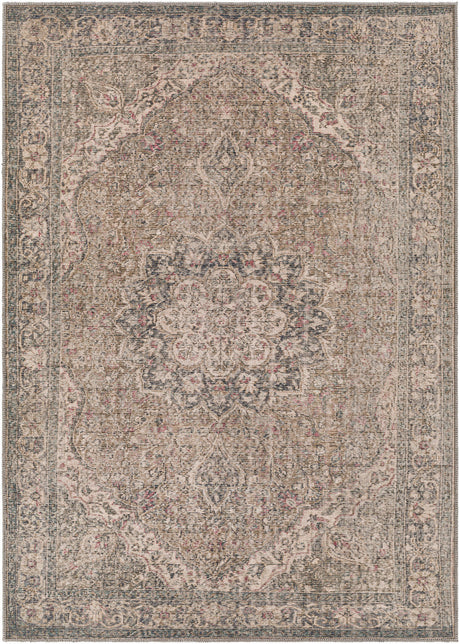 Surya Colin Cln-2309 Dusty Sage, Olive, Red, Black Rugs.