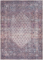 Surya Colin Cln-2313 Plum, Ink Blue, Dusty Pink, Cream Rugs.