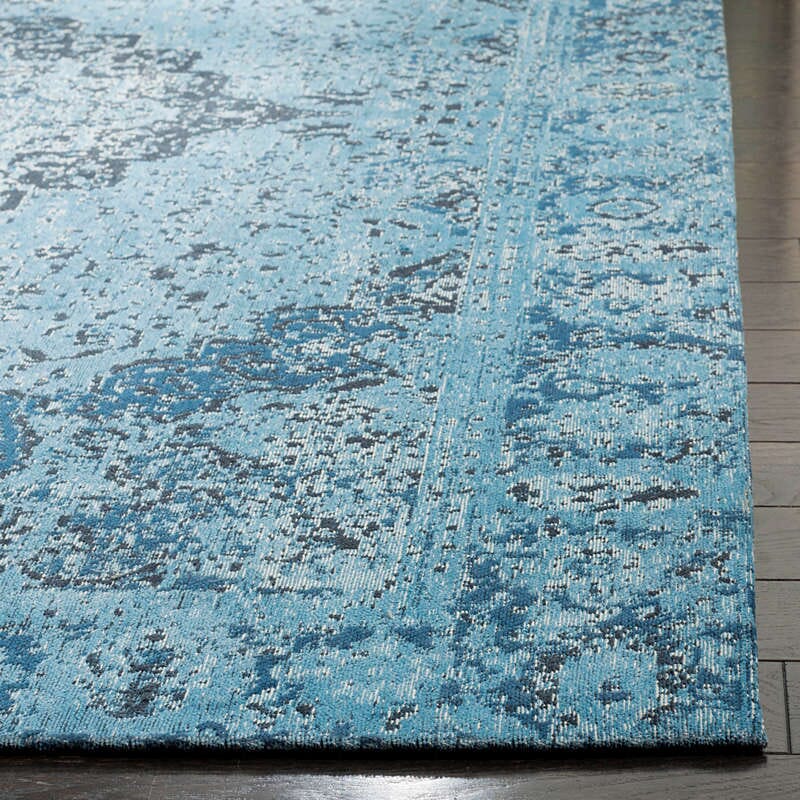 Safavieh Classic Vintage Clv110M Blue Vintage / Distressed Area Rug