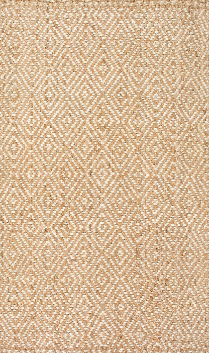 AreaRugs.com Kafra Clwa Natural Geometric Area Rug