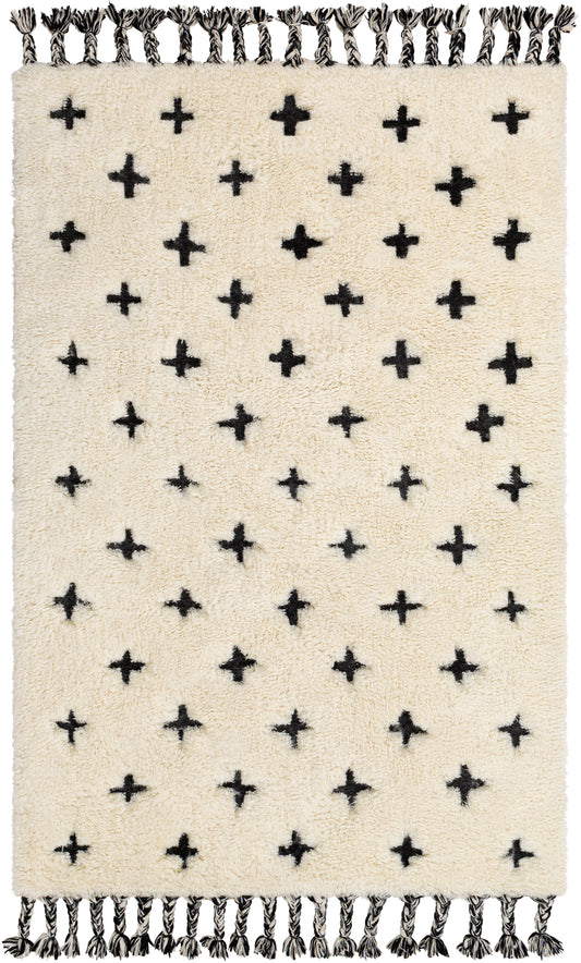 Surya Camille Cme-2300 Cream, Black Area Rug