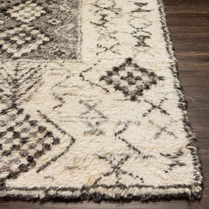 Surya Camille Cme-2301 Cream, Medium Gray, Charcoal Area Rug