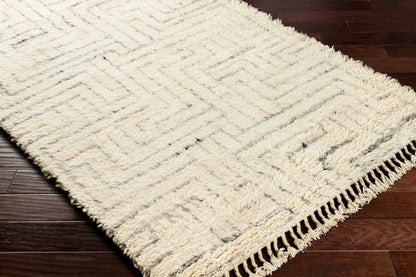 Surya Camille Cme-2302 Cream, Medium Gray, Charcoal Area Rug