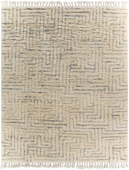 Surya Camille Cme-2302 Cream, Medium Gray, Charcoal Area Rug