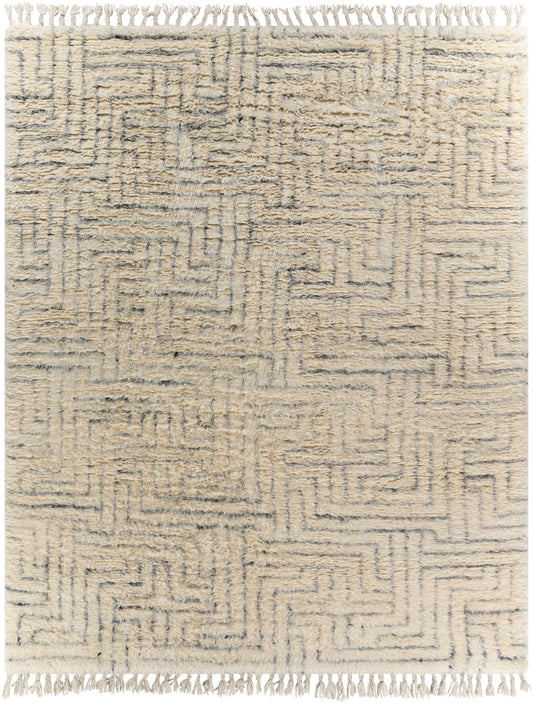 Surya Camille Cme-2302 Cream, Medium Gray, Charcoal Area Rug