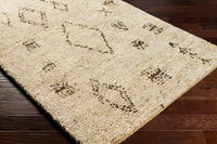 Surya Camille Cme-2303 Cream, Medium Gray, Charcoal, Dark Brown Area Rug