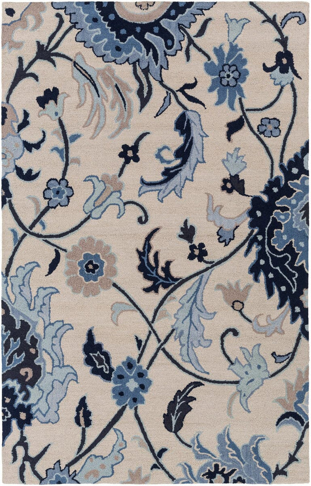 Surya Centennial Cnt-1096 Navy / Slate / Beige / Magenta Rugs.