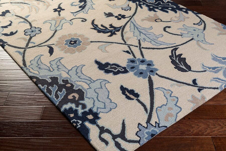 Surya Centennial Cnt-1096 Navy / Slate / Beige / Magenta Rugs.