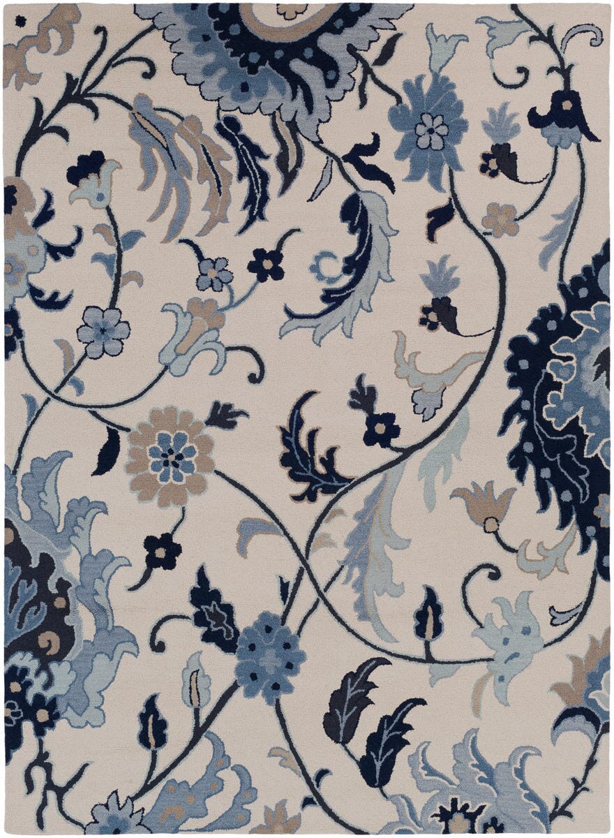 Surya Centennial Cnt-1096 Navy / Slate / Beige / Magenta Rugs.