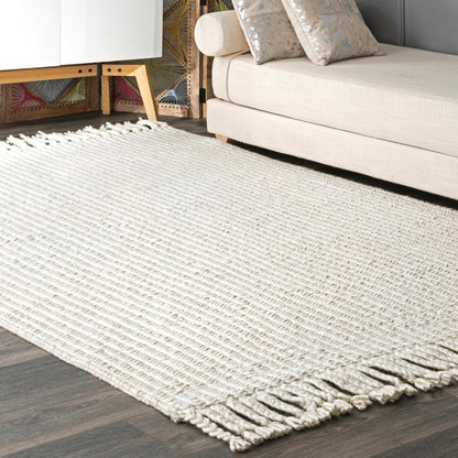 Nuloom Casual Keren Nca3579A Off White Area Rug