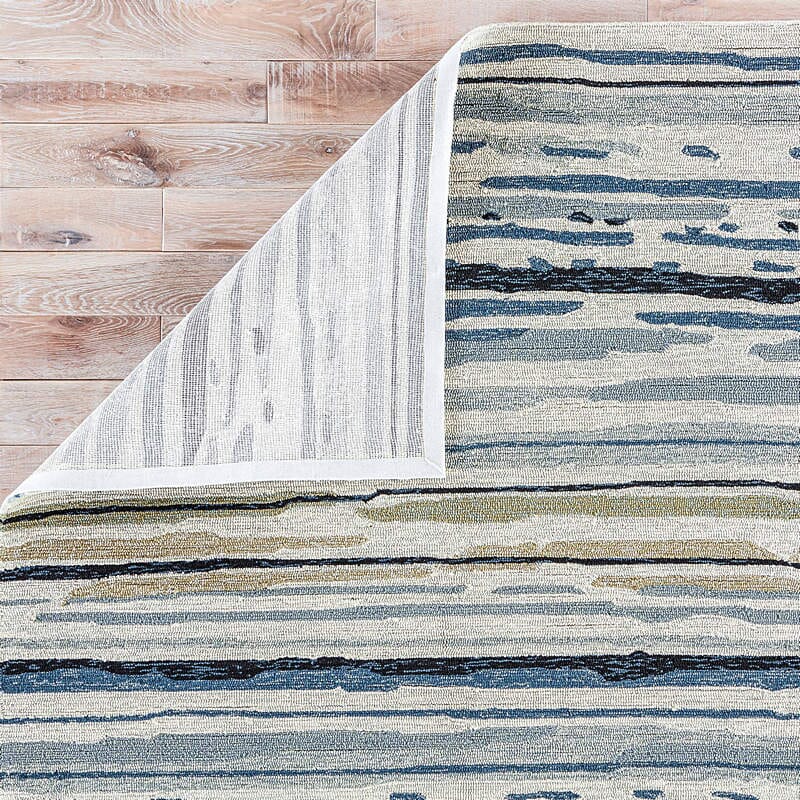 Jaipur Colours Sketchy Lines Co08 Classic Gray / Classic Gray Striped Area Rug