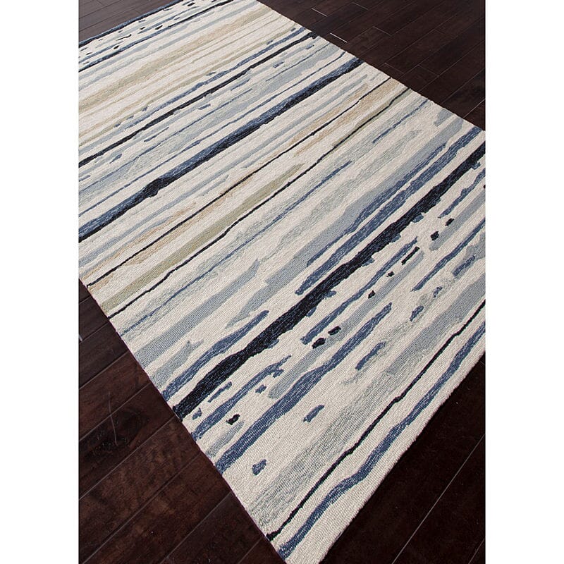 Jaipur Colours Sketchy Lines Co08 Classic Gray / Classic Gray Striped Area Rug