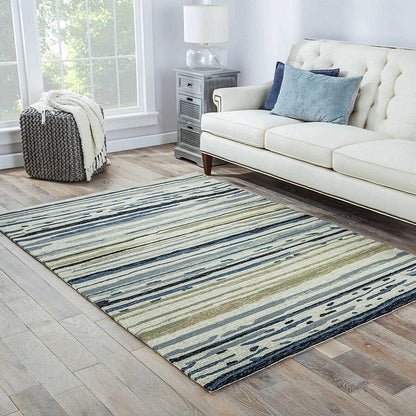 Jaipur Colours Sketchy Lines Co08 Classic Gray / Classic Gray Striped Area Rug