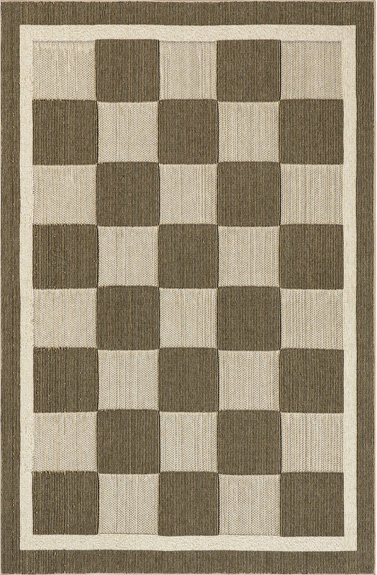 Nuloom Lavonia Checkered Nla2227A Beige Area Rug