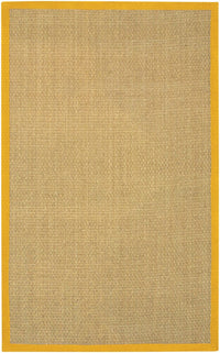 Chandra Coastal Coaora Orange / Natural Natural Fiber Area Rug