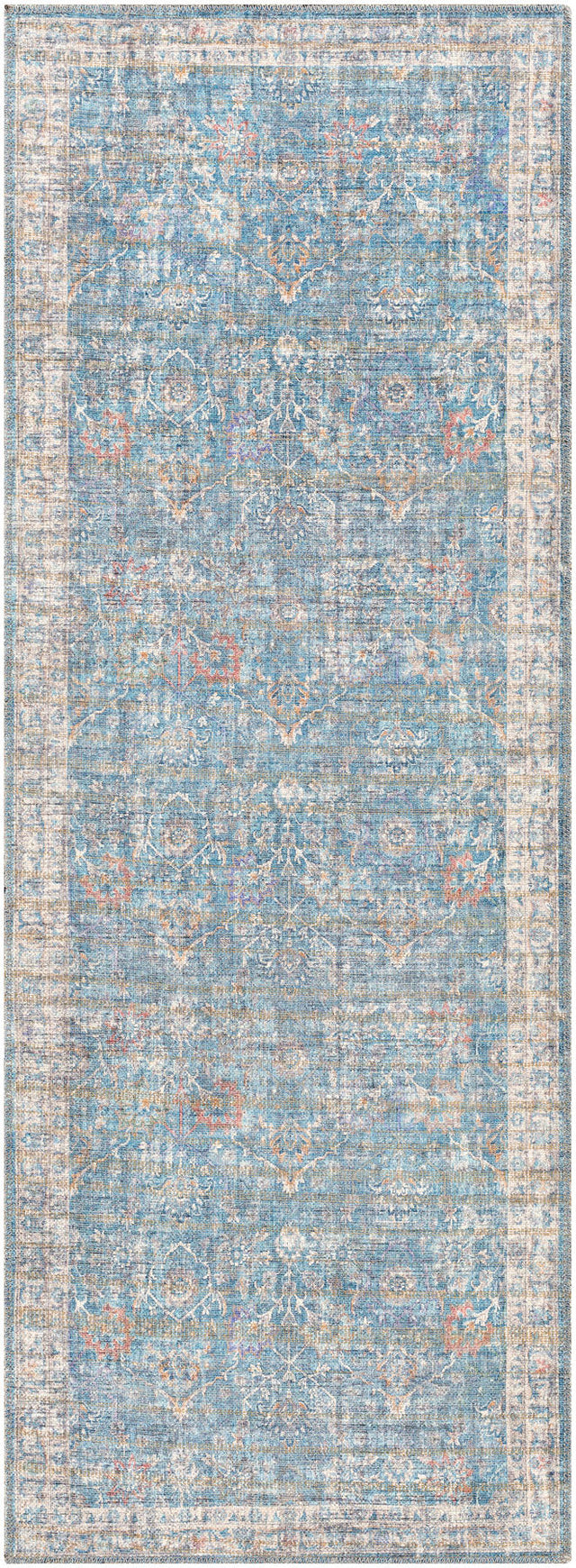 Surya Cobb Cob-2300 Light Blue, Blue, Rose, Oatmeal Rugs.