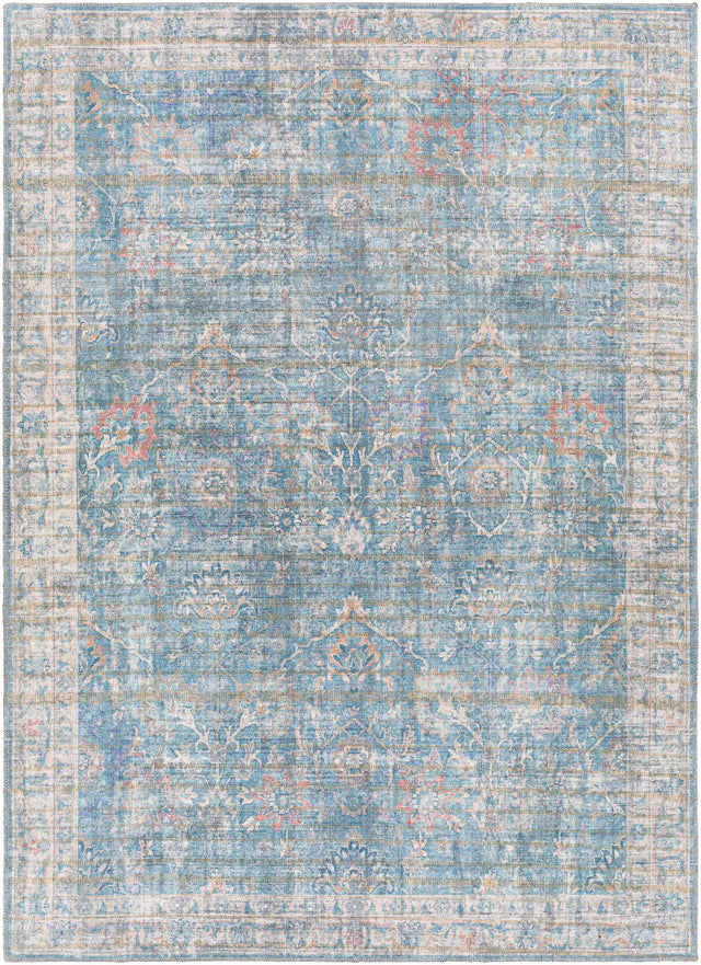 Surya Cobb Cob-2300 Light Blue, Blue, Rose, Oatmeal Rugs.