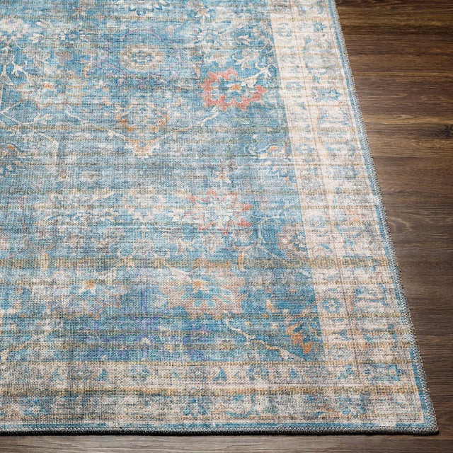 Surya Cobb Cob-2300 Light Blue, Blue, Rose, Oatmeal Rugs.