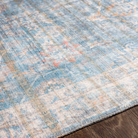 Surya Cobb Cob-2300 Light Blue, Blue, Rose, Oatmeal Area Rug