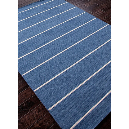 Jaipur Coastal Shores Cape Cod Coh09 Stellar / Fog Striped Area Rug