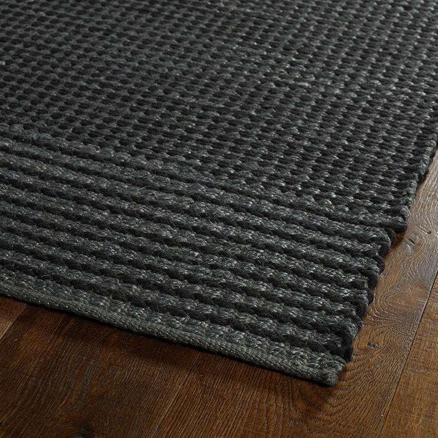 Kaleen Colinas Col01 Charcoal (38) Solid Color Area Rug