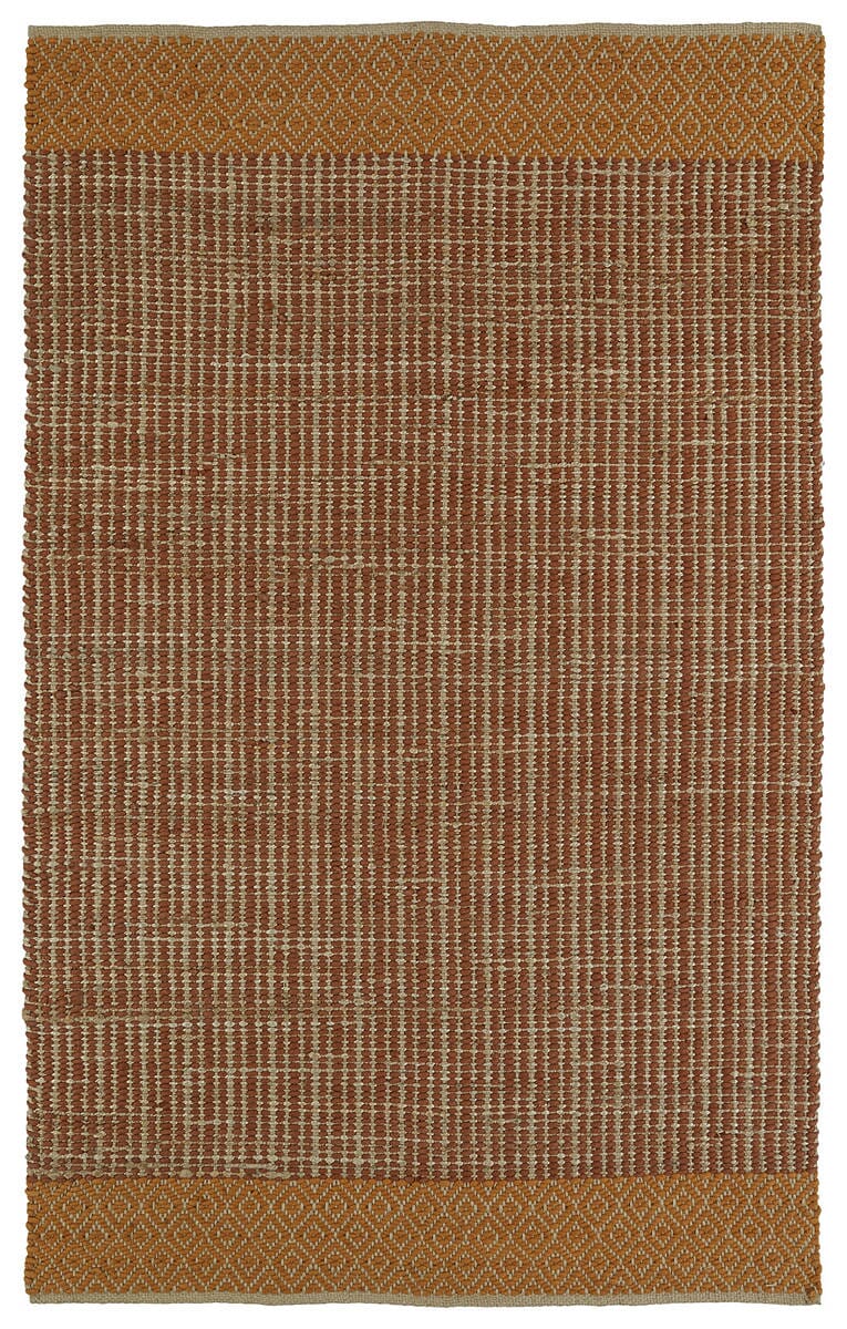 Kaleen Colinas Col02 Paprika (53) Striped Area Rug