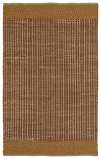 Kaleen Colinas Col02 Paprika (53) Striped Area Rug