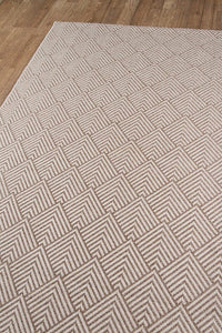 Momeni Como Com-3 Beige Geometric Area Rug