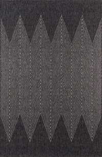 Momeni Como Com-5 Charcoal Geometric Area Rug