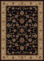 Radici Como 1596 Black Rugs.