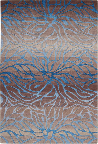 Nourison Contour Con25 Ocean Sand Area Rug