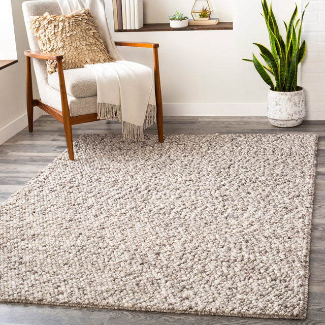 Surya Como Coo-2300 Medium Gray, Ivory Rugs.