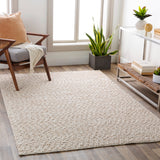 Surya Como Coo-2301 Khaki, Ivory Rugs.