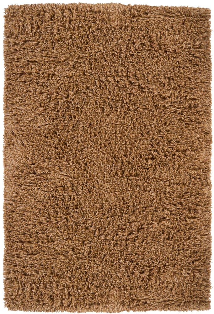 Chandra Core Shag cor-4601 Tan & Ivory Shag Area Rug