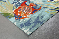 Liora Manne Ravella Tropical Fish 2255/04 Ocean Coastal Area Rug