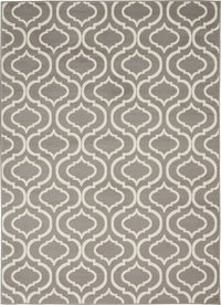 Nourison Jubilant Jub19 Grey Geometric Area Rug