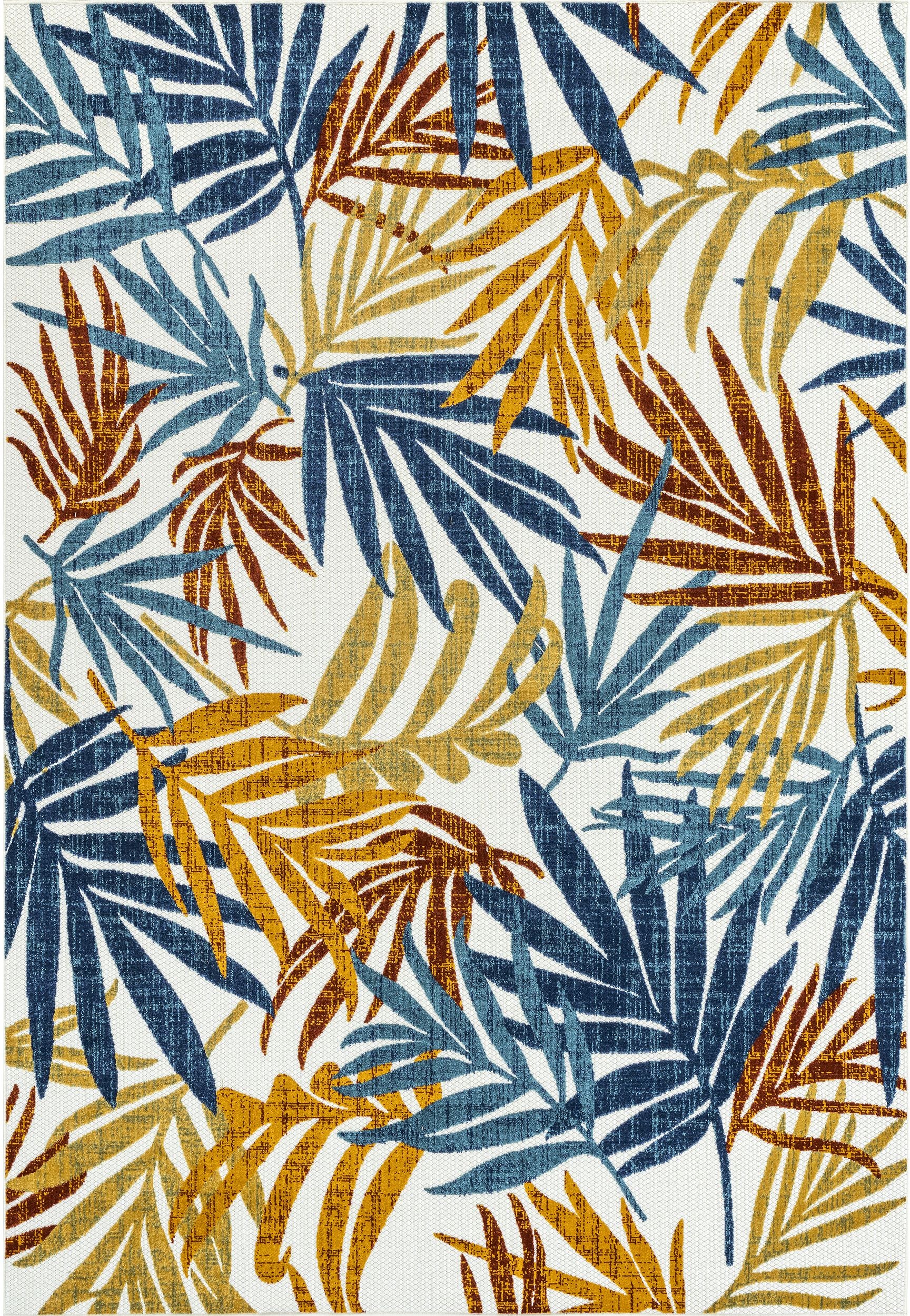 Nuloom Flor Multi Tropical Leaves Nfl2645A Multi Area Rug