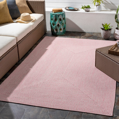 Surya Chesapeake Bay Cpk-2305 Pale Pink, Cream Area Rug