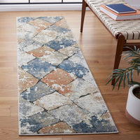 Safavieh Coppertone Cpn327A Ivory/Navy Area Rug