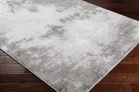 Surya Contempo Cpo-3839 Light Gray, White, Charcoal Organic / Abstract Area Rug